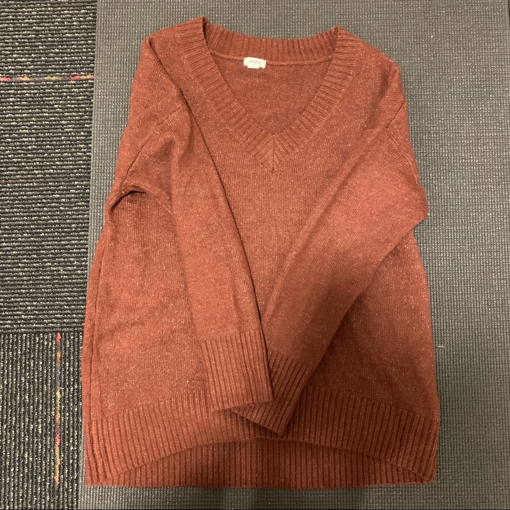 Maroon/ Dark Brown Sweater